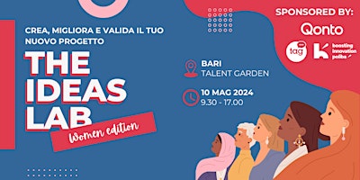 The Ideas Lab Women: workshop per donne intraprendenti primary image