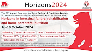 Imagen principal de Horizons in Intestinal Failure, Rehab & Home Parenteral Nutrition 2024
