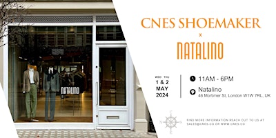 Imagen principal de CNES Shoemaker x Natalino Trunk Show 2024
