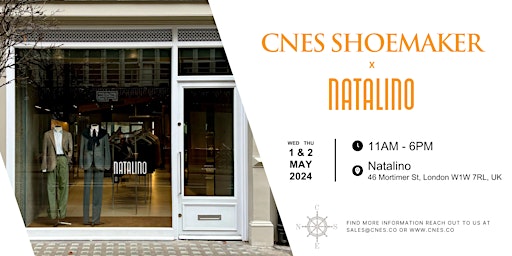 Imagem principal do evento CNES Shoemaker x Natalino Trunk Show 2024