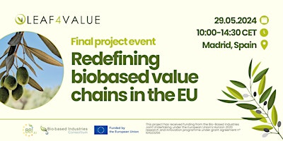 Redefining biobased value chains in the EU: OLEAF4VALUE final project event primary image
