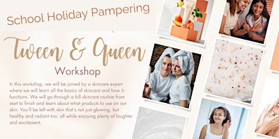 Whakatane Make-up Queens & Teens/Tweens Skincare Workshop primary image