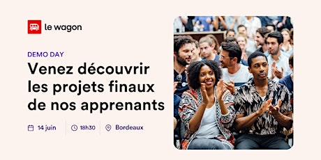 Venez découvrir les projets finaux de nos apprenants