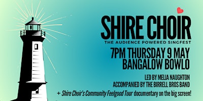 Shire Choir Bangalow Thursday 9 May primary image