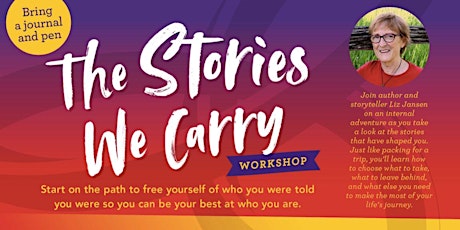 The Stories We Carry Workshop—Winnipeg primary image