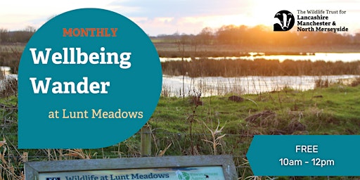 Imagem principal do evento Wellbeing Wander at Lunt Meadows