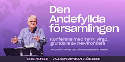 Imagem principal do evento Den Andefyllda församlingen — Terry Virgo i Göteborg