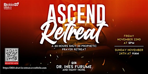 Image principale de ASCEND: A 48 Hours  Shut-In Prophetic Prayer Retreat 2024