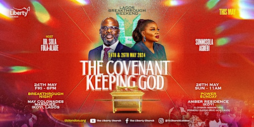 Immagine principale di Lagos Breakthrough Weekend - THE COVENANT KEEPING GOD 