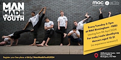 MAN MADE YOUTH DANCE COMPANY IS BACK! primary image