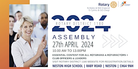 Rotary District 1180 Assembly 2024