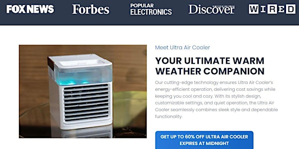 Ultra Air Cooler :|100% Natural Reviews| Ultra Air Cooler Really Works?