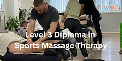 Imagem principal do evento VTCT Level 3 Diploma in Sports Massage Therapy