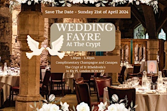 Wedding Fayre at The Crypt