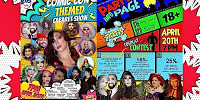 May Q's Birthday Bash: A Comic Con Themed Cabaret primary image