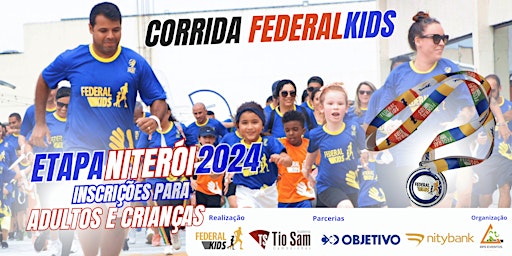 Corrida Federal Kids Especial - Etapa Niterói.  primärbild