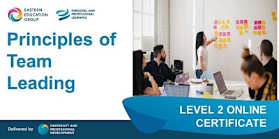 Imagen principal de Principles of Team Leading Online Course - Level 2
