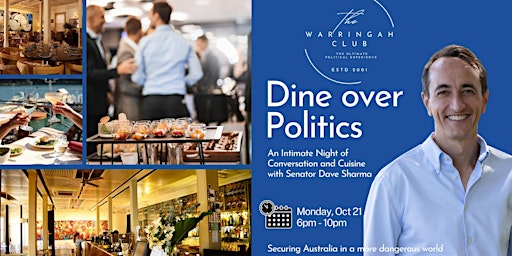Imagem principal do evento Dine over Politics