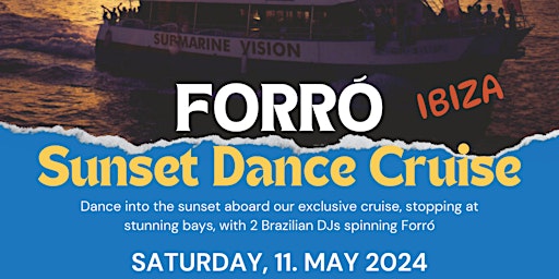 Sunset Dance Cruise - Forró del Mar primary image