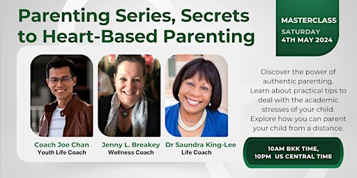 Imagen principal de Parenting Series, Secrets to Heart-Based Parenting