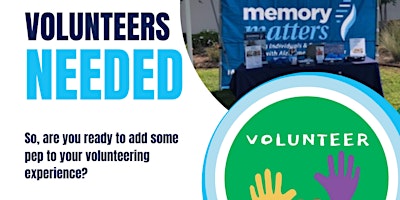 Image principale de Memory Matters Volunteer Orientation