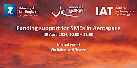 Funding support for SMEs in Aerospace