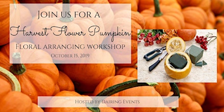 Harvest Floral Pumpkin Workshop