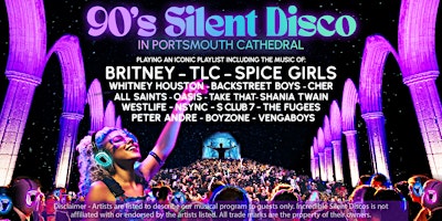 Immagine principale di 90s Silent Disco in Portsmouth Cathedral 