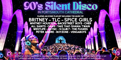 Imagem principal do evento 90s Silent Disco in Portsmouth Cathedral