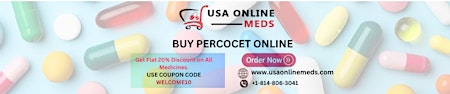 Imagem principal do evento Buy Percocet Online With Credit Card Offers