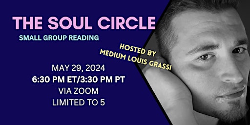 Imagem principal de The Soul Circle, Small Group Reading (May 2024)