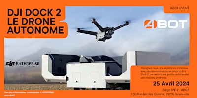 Primaire afbeelding van Démonstrations DJI Dock 2 : Le drone autonome pour les professionnels