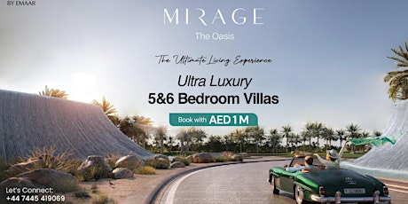 Mirage - The Oasis by Emaar