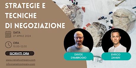 Strategie e Tecniche di Negoziazione