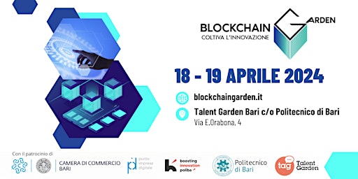 Imagem principal do evento Blockchain Garden