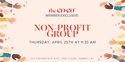 Imagen principal de The Co-Co Member Exclusive: The Non-Profit Group