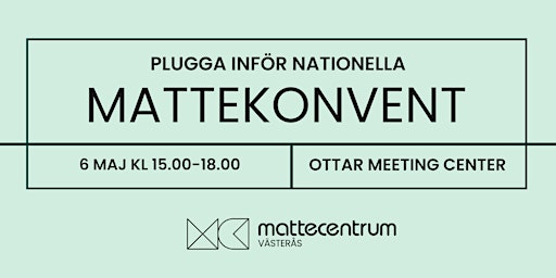 Mattekonvent VT24 - Västerås primary image