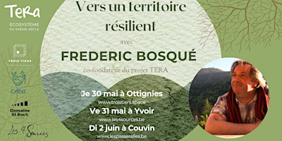 Conférence Frédéric Bosqué: Vers un territoire résilient primary image
