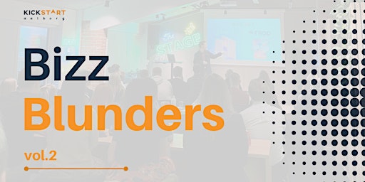BizzBlunders vol.2: Untold stories from the world of founders  primärbild