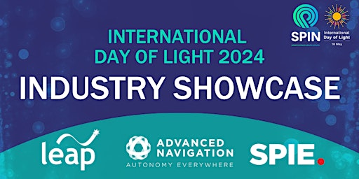 Imagem principal do evento International Day of Light 2024 Industry Showcase