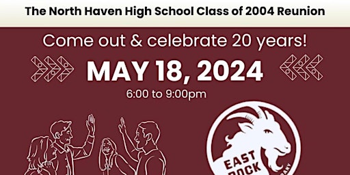 Hauptbild für North Haven High School Class of 2004 Twenty Year Reunion