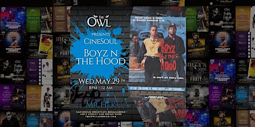 CineSoul Night: Boyz n the Hood with DJ Hek primary image
