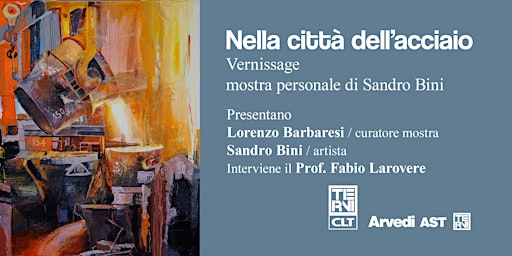 Imagem principal do evento La città dell'acciaio, mostra personale di Sandro Bini