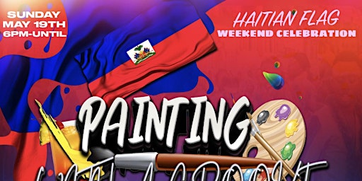 HAITIAN FLAG DAY PAINTING WITH A GROOVE -SIP & PAINT primary image