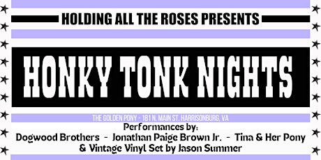 Honky Tonk Nights (April) at The Golden Pony (18+)