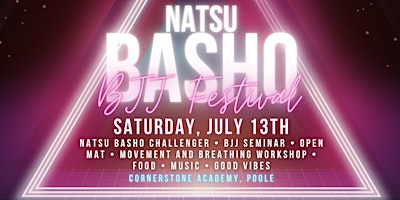 Imagem principal do evento Natsu Bashō BJJ Festival