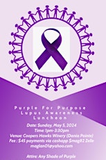 Purple For Purpose Lupus Awareness Luncheon