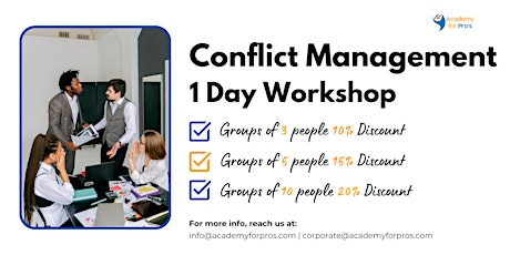 Conflict Management 1 Day Training in Nashville, TN