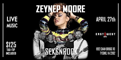 ZEYNEP MOORE EAST WEST NIGHT LIVE MUSIC primary image