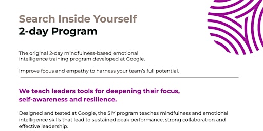 Imagem principal do evento Search Inside Yourself Leadership Course, Melbourne